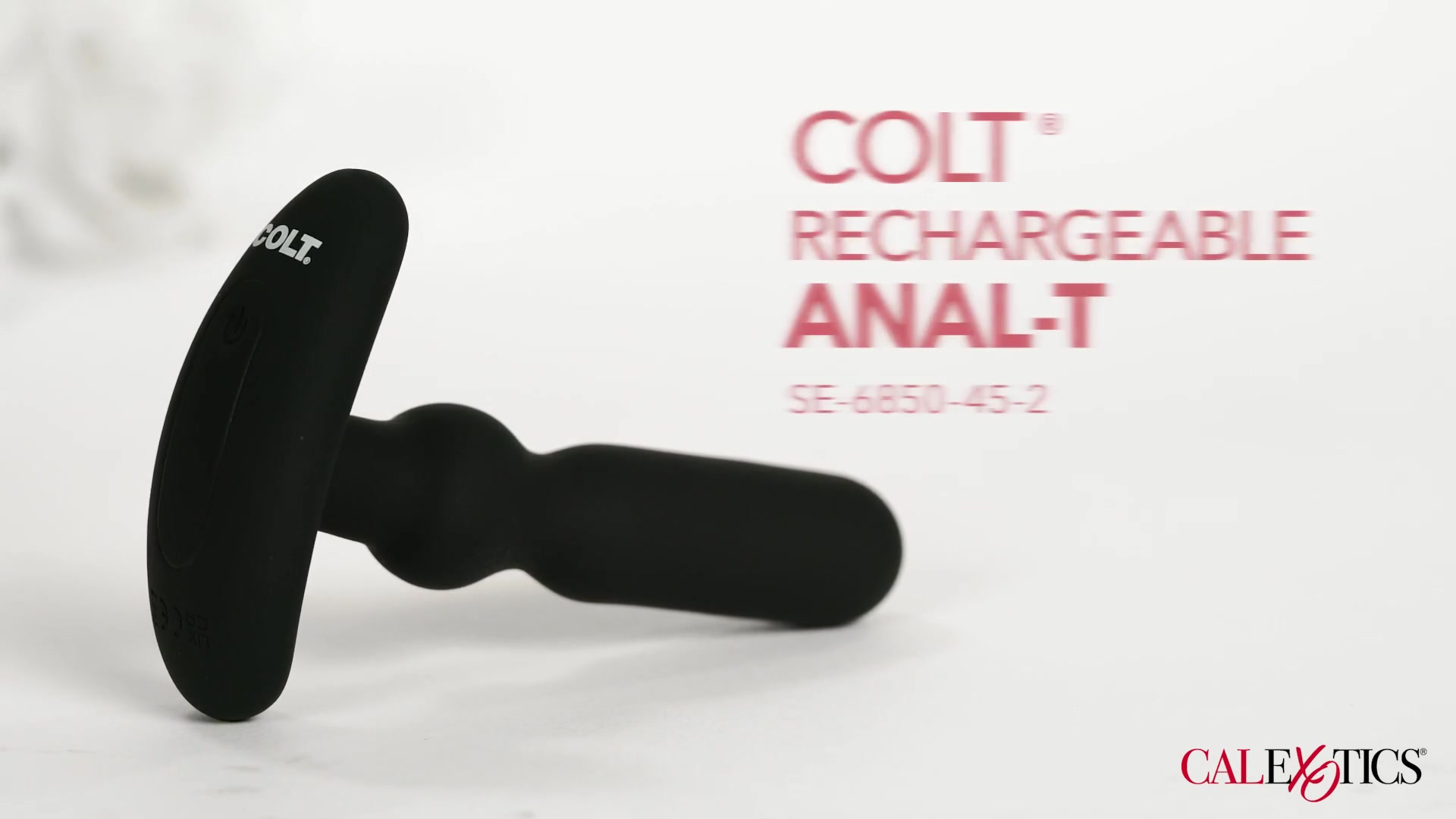 vibrating anal t T-Shaped Curved Vibrating Anal Plug main image 0
