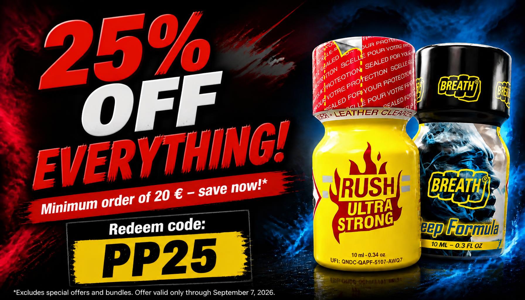 Poppers and Erotic Deals of the Week